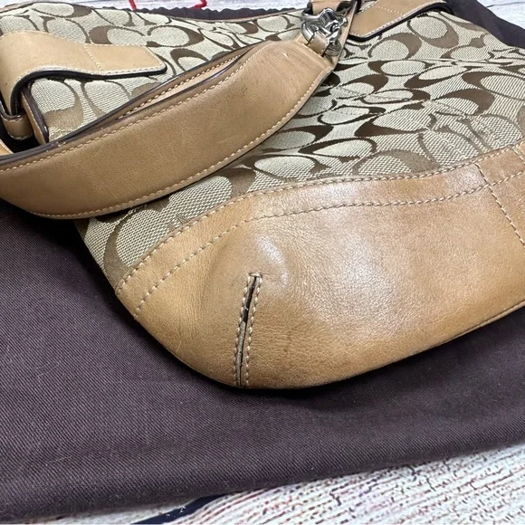 Coach Signature Canvas and Leather Soho 3574 shoulder purse - Picture 15 of 15